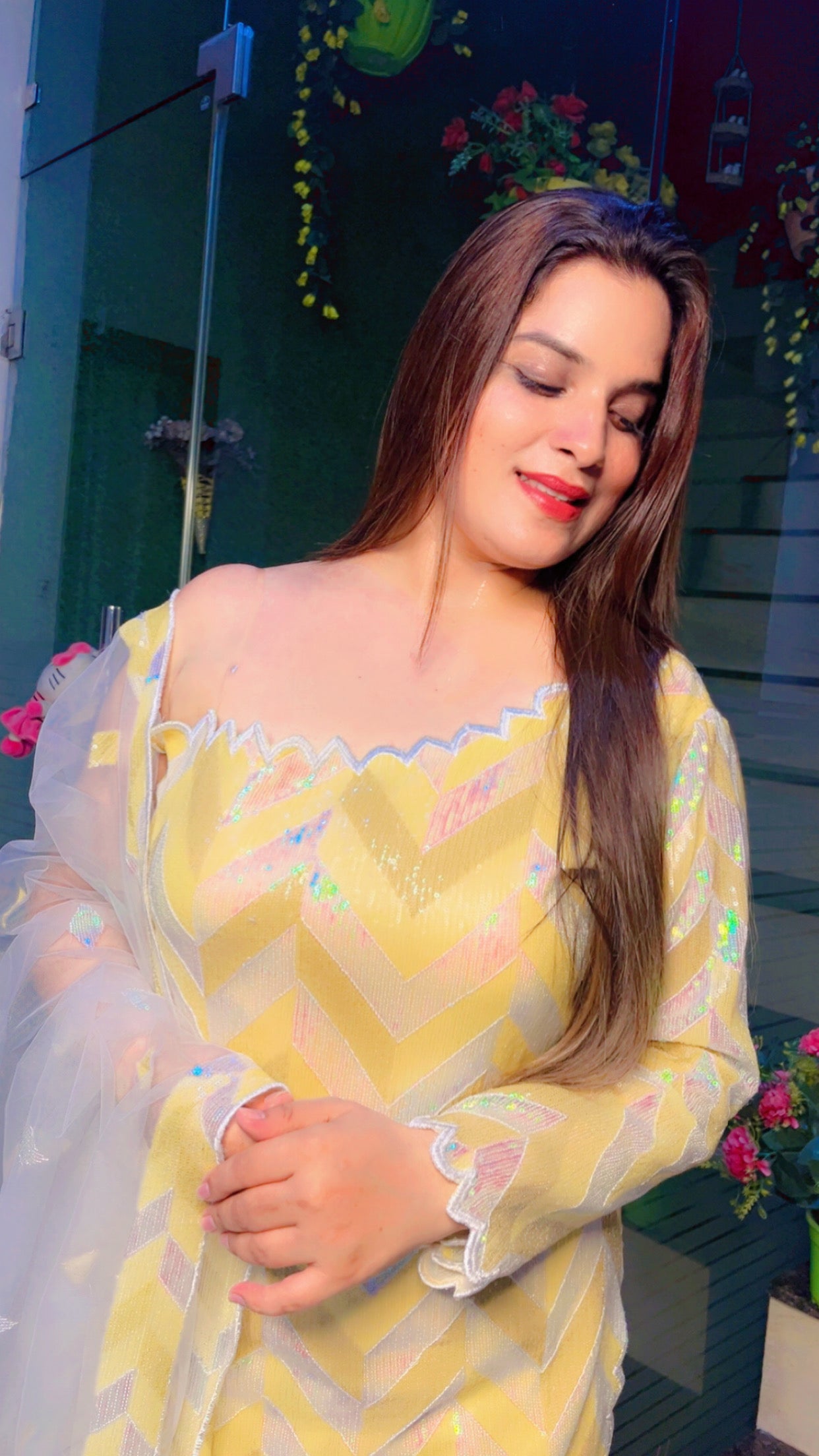 Yellow Designer Wedding Suit (PS010)