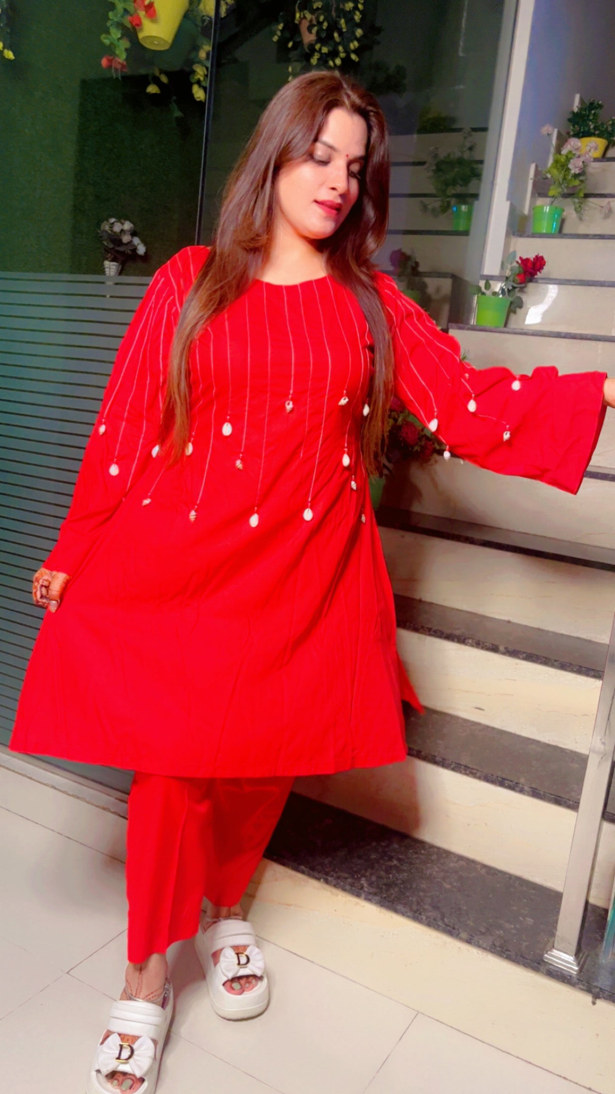 Rayon Designer Co-ord