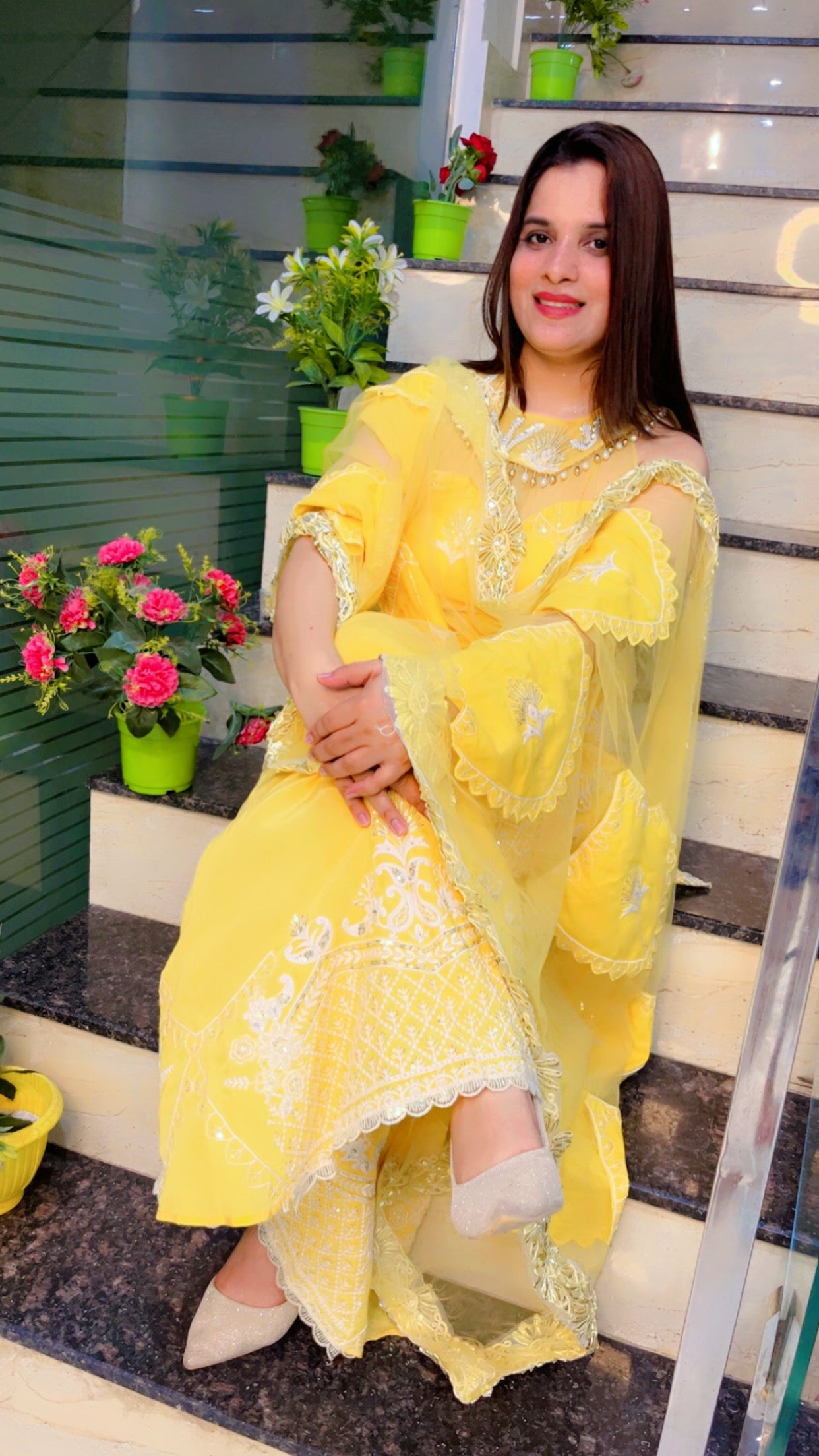 Yellow Suits for Weddings (PS011)