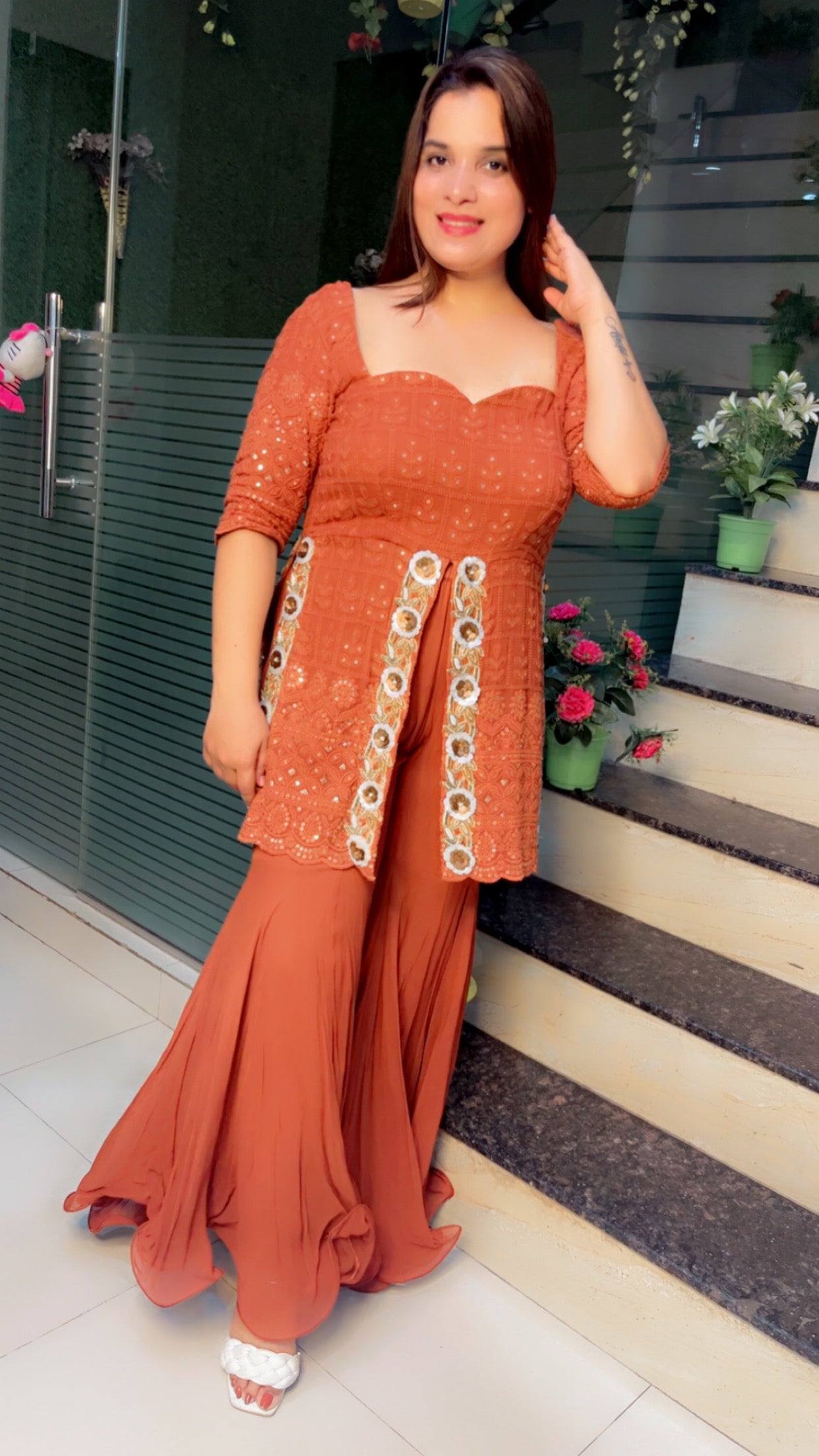 Brown Designer Co-ord For Weddings (CS009)
