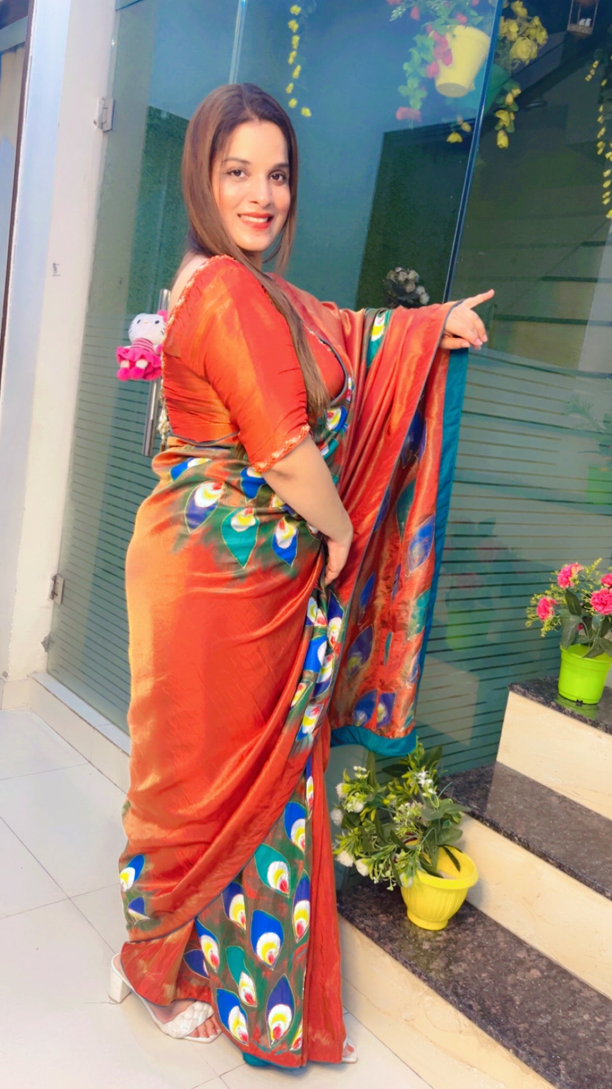 Hand-Painted Sarees