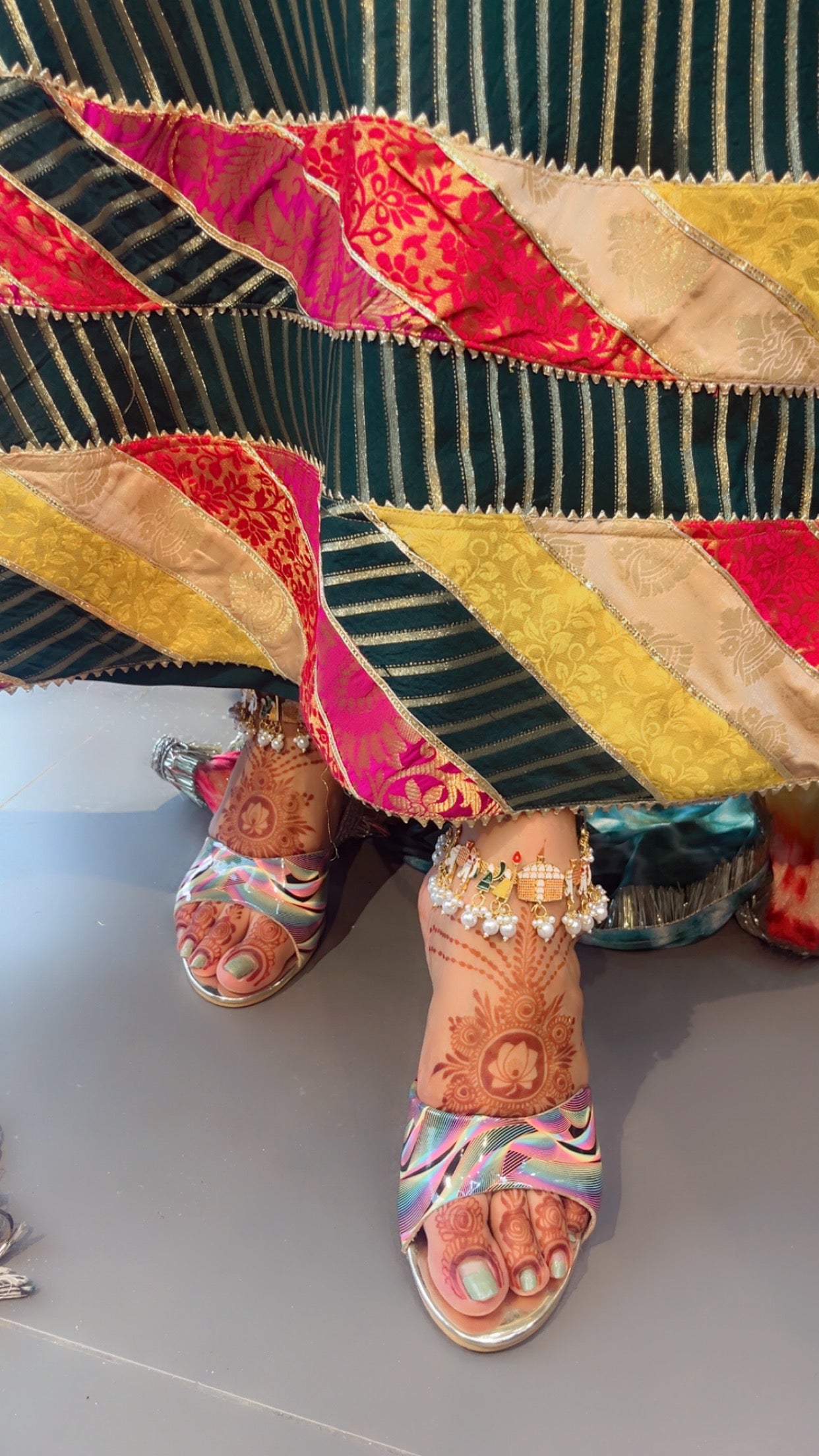 Banarasi Skirt Suit for Weddings