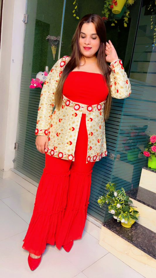 Three piece Partywear Set