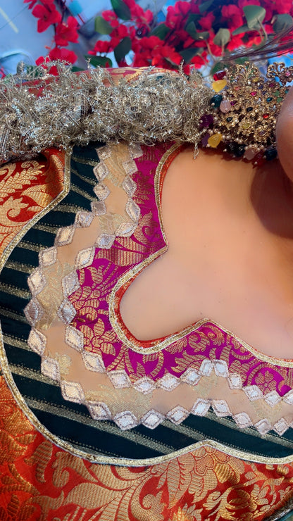 Banarasi Skirt Suit for Weddings