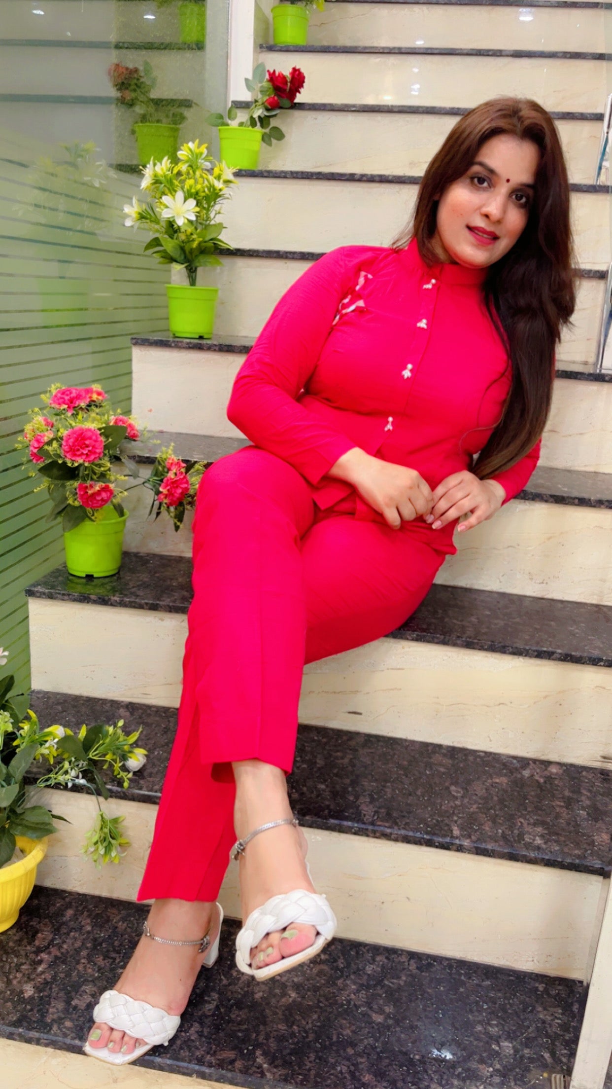 Designer Linen Co-ord