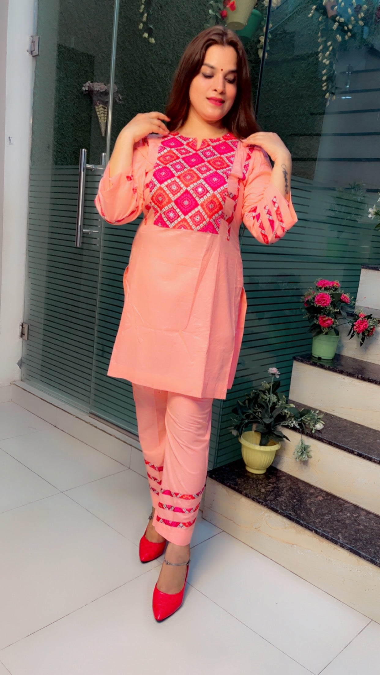 Designer Kurti Set