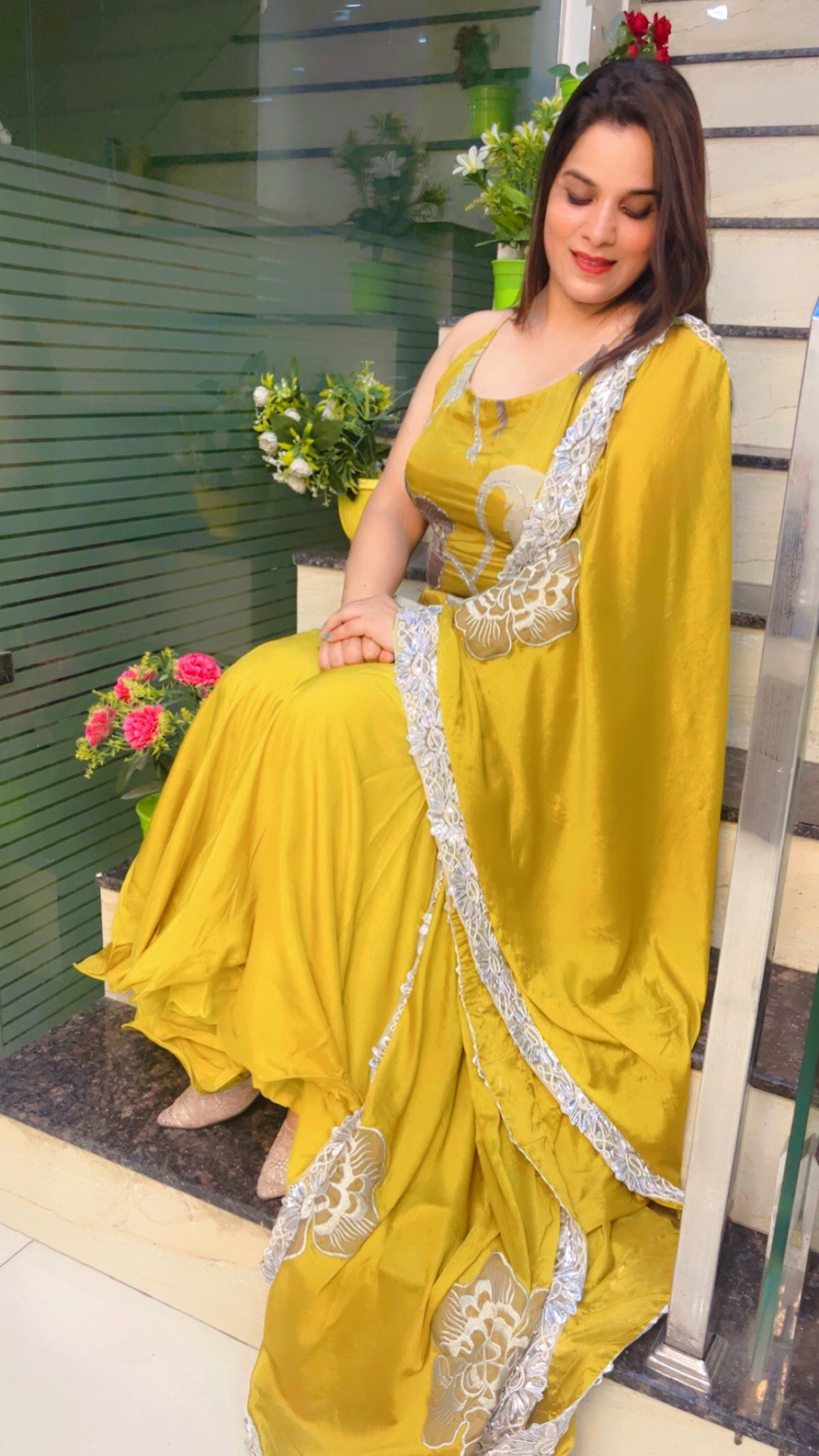 Mustard Designer Suit for Weddings (SH001)