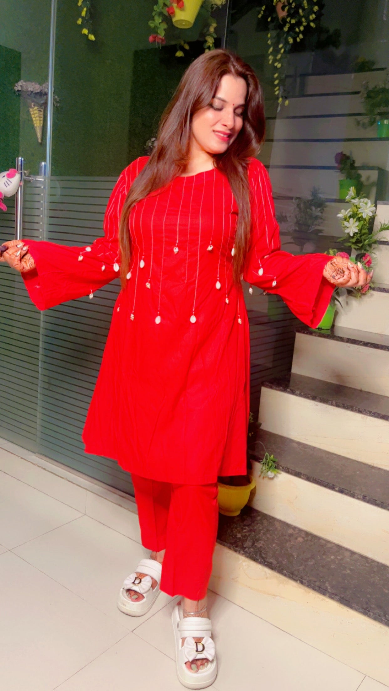 Rayon Designer Co-ord