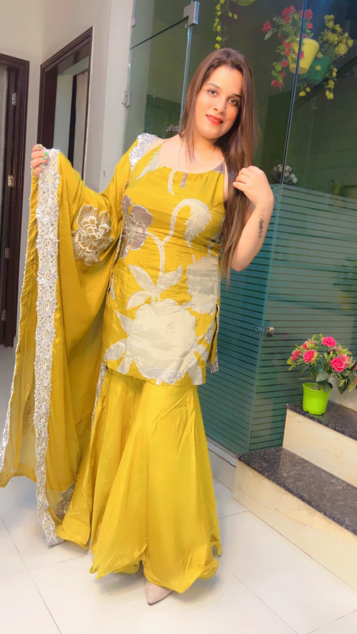 Mustard Designer Suit for Weddings (SH001)