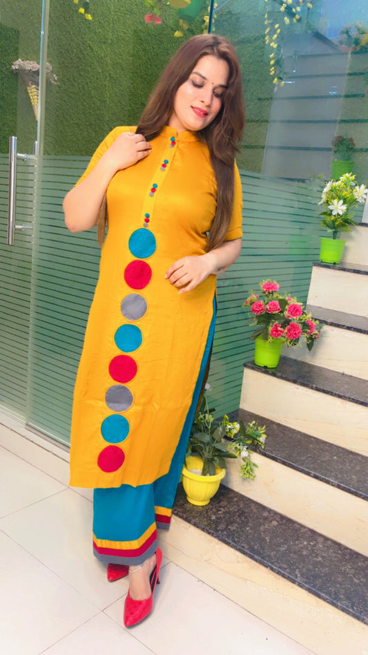 Designer Kurti Set