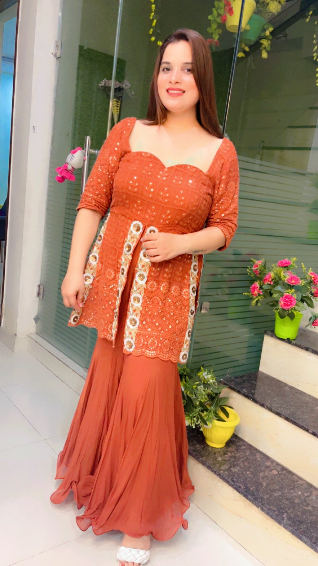 Brown Designer Co-ord For Weddings (CS009)