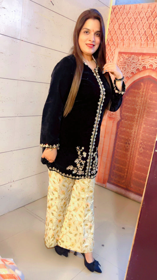 Embroidered Winter Co-ord