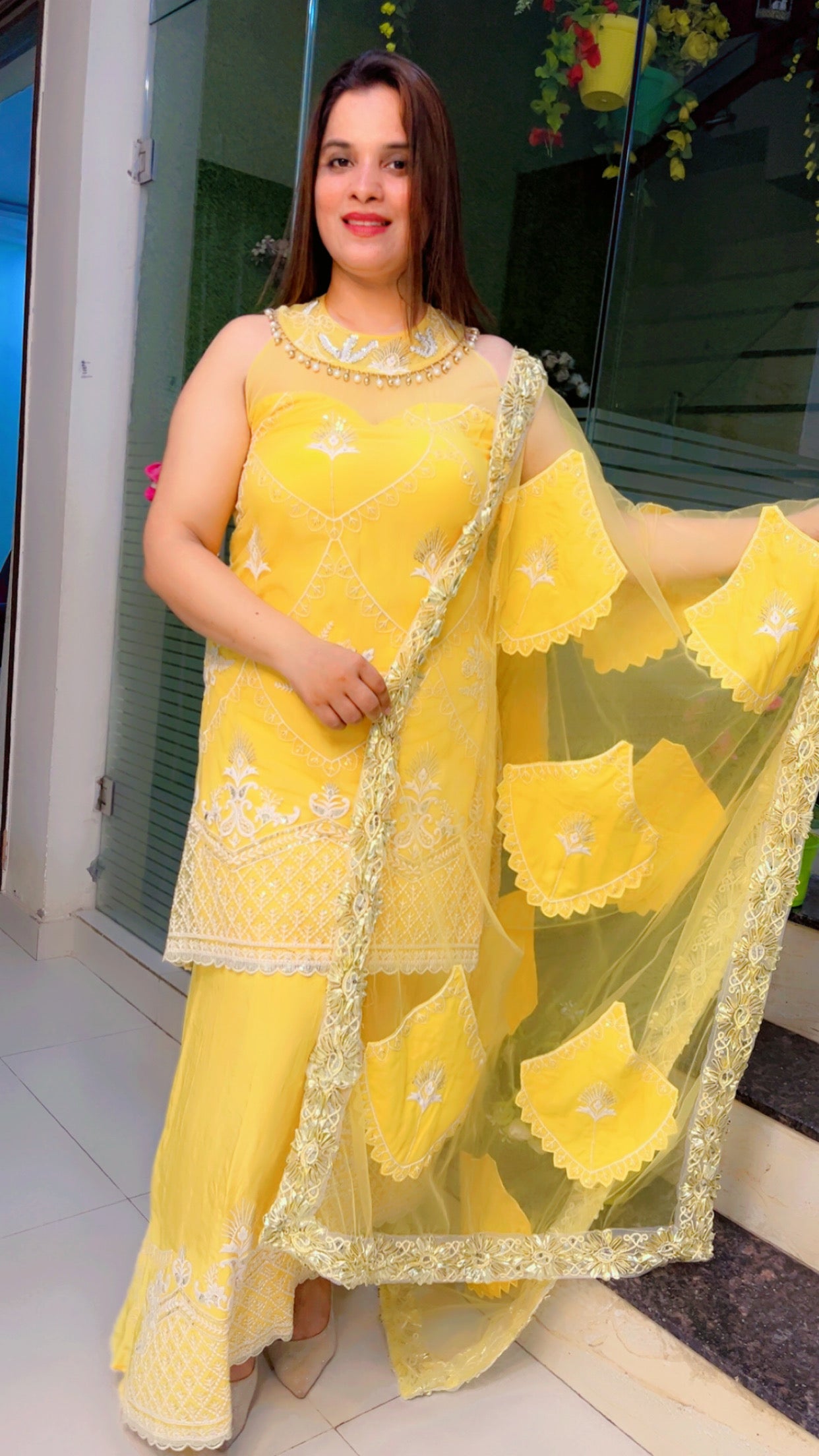 Yellow Suits for Weddings (PS011)