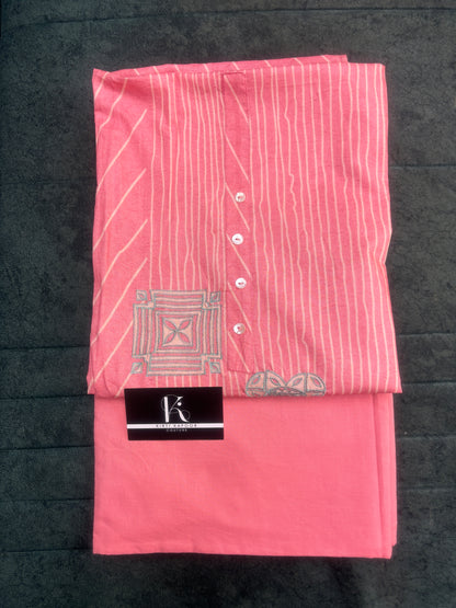 Cotton Unstitched Suit Material (US021)