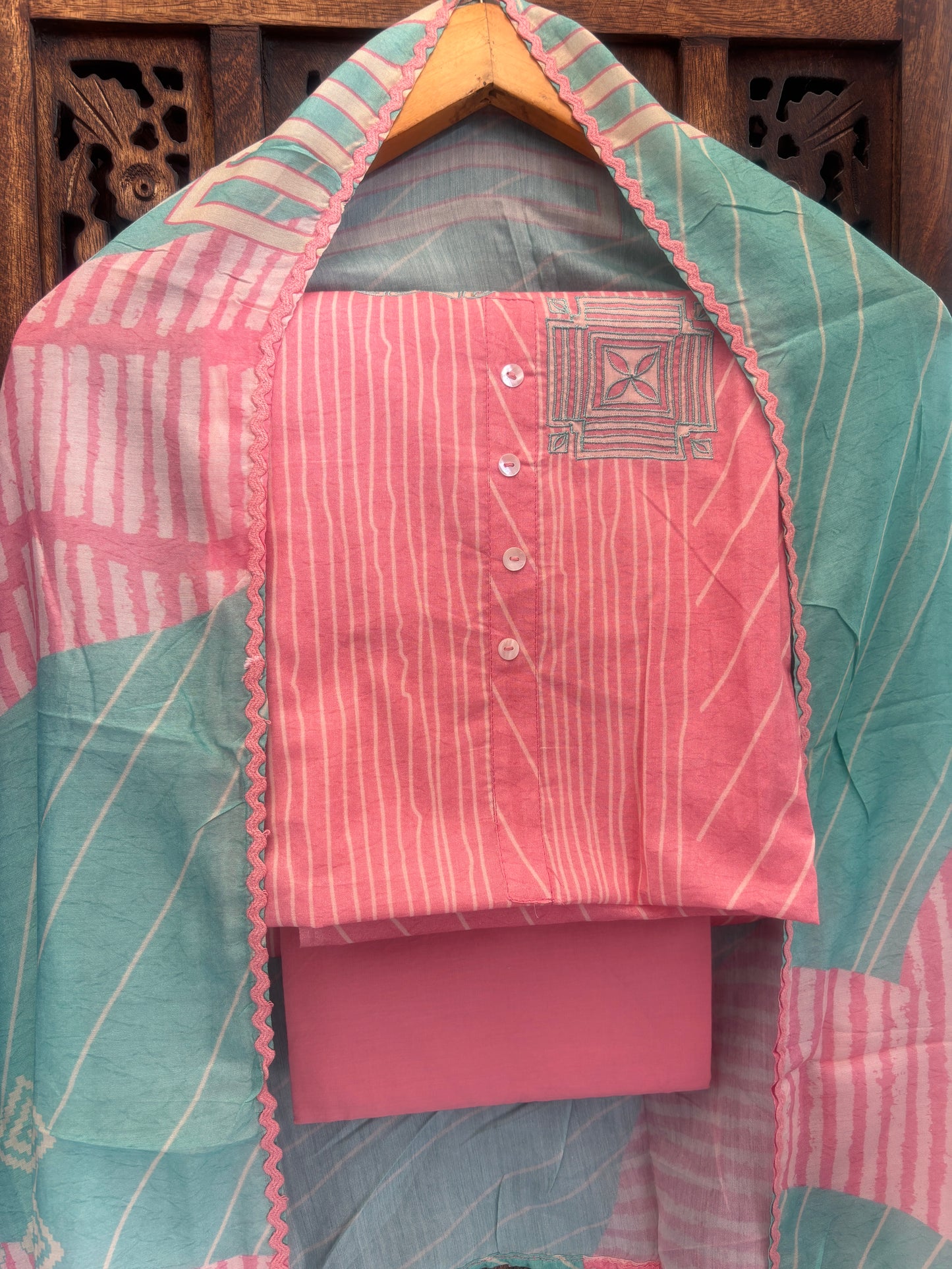 Cotton Unstitched Suit Material (US021)