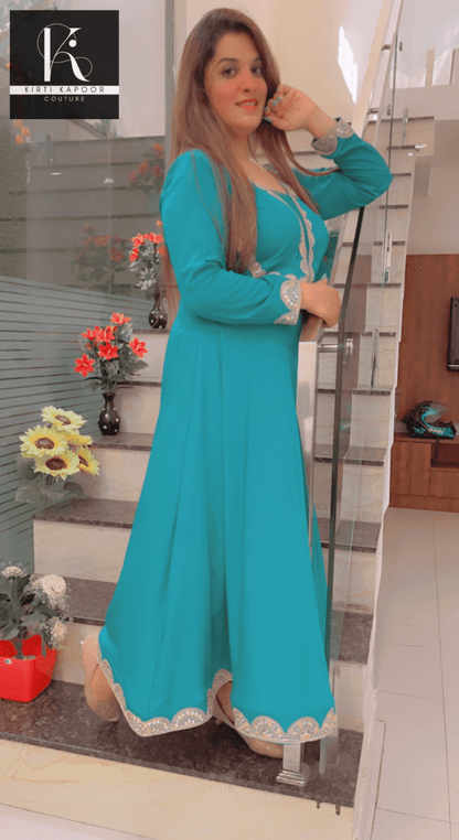 A - Line Designer Dress For Casual Parties - Kirti Kapoor Couture