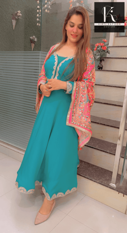 A - Line Designer Dress For Casual Parties - Kirti Kapoor Couture
