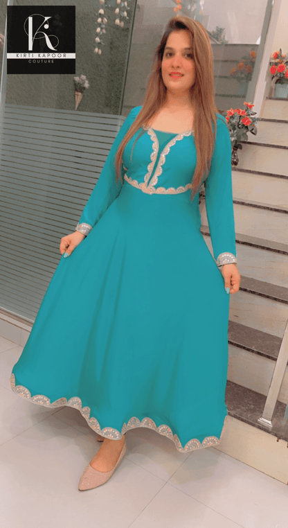 A - Line Designer Dress For Casual Parties - Kirti Kapoor Couture