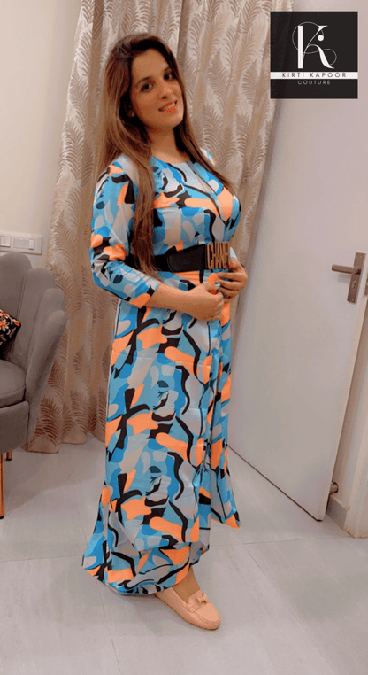 Blue - tiful Dress by Kirti Kapoor - Kirti Kapoor Couture