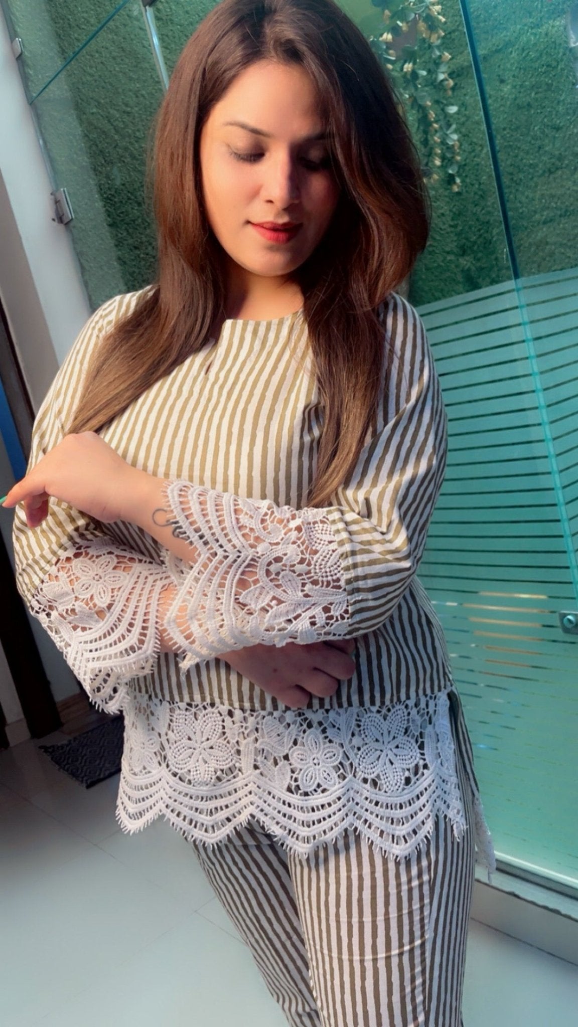 Cotton Co - ord Set - Kirti Kapoor Couture