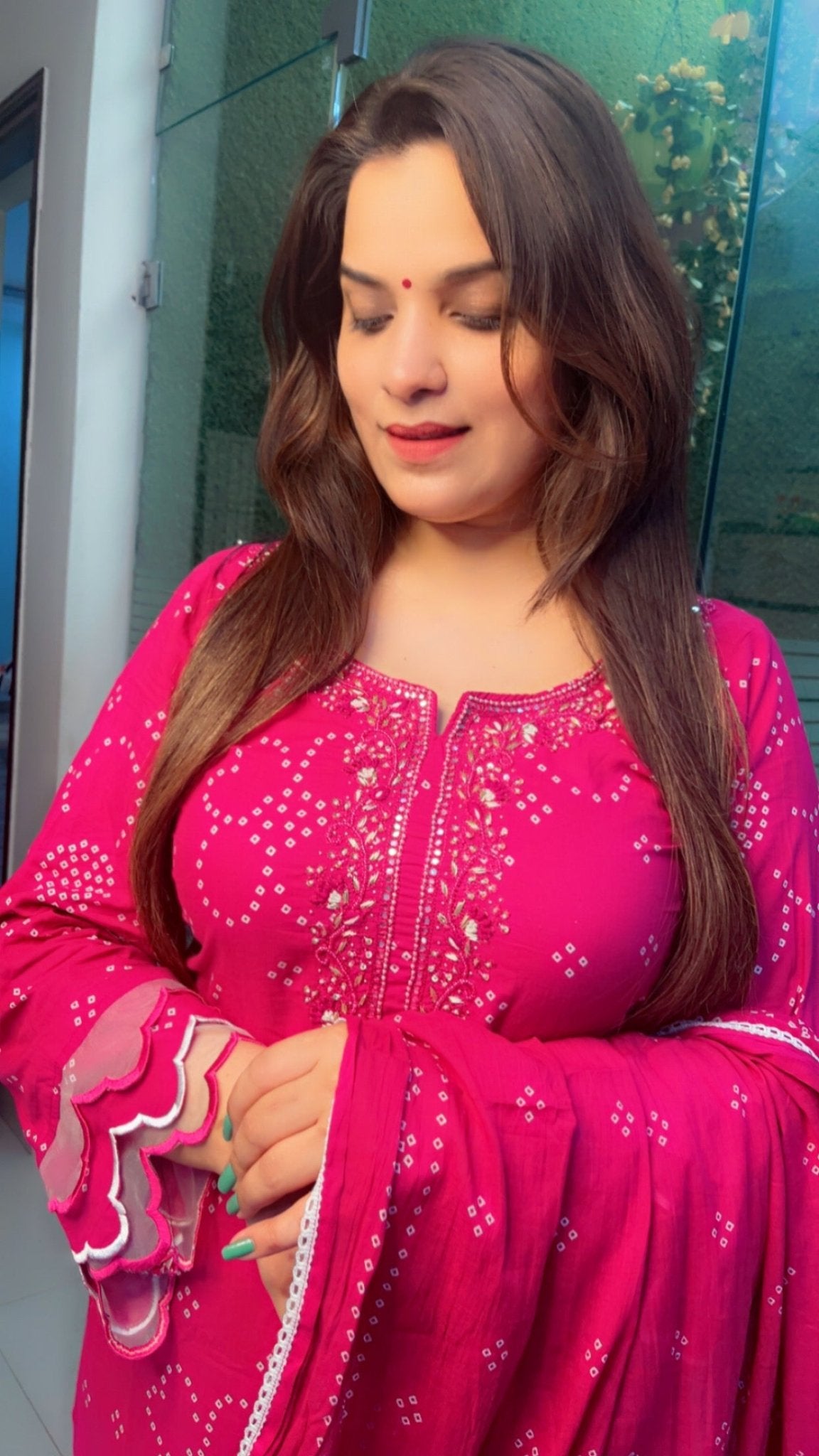 Cotton Designer Suit - Kirti Kapoor Couture
