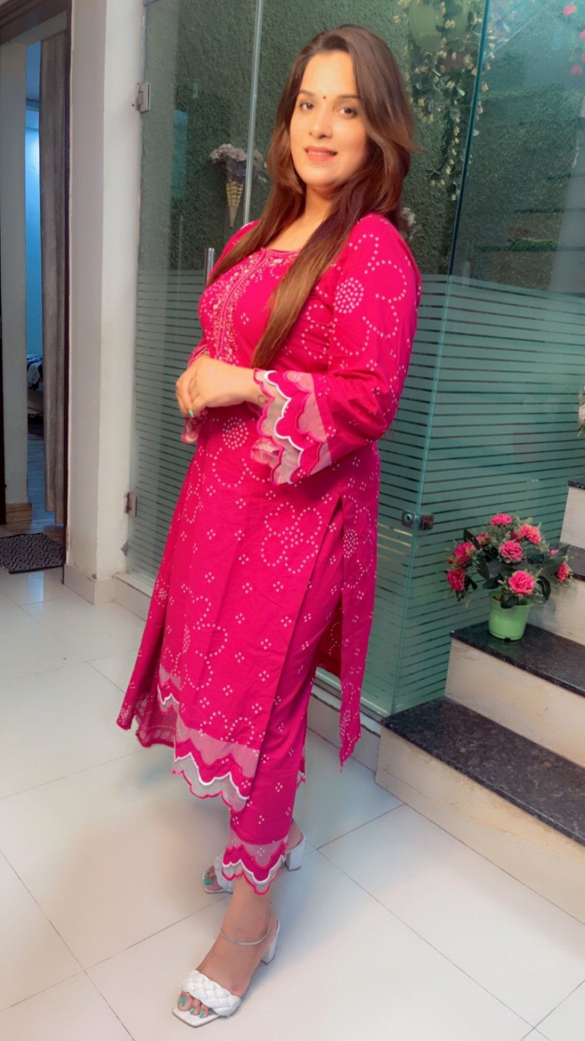 Cotton Designer Suit - Kirti Kapoor Couture