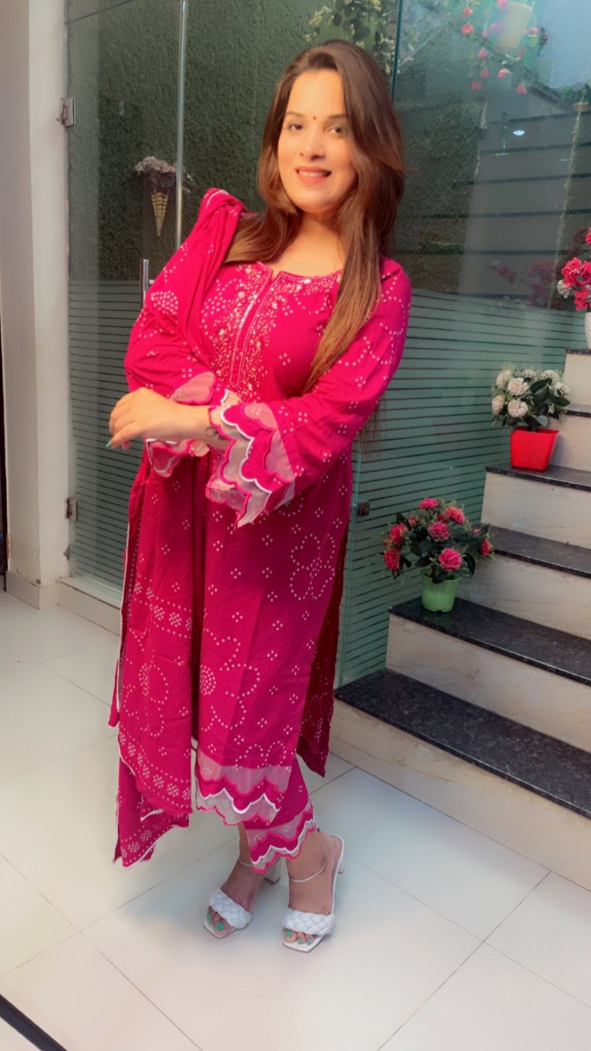 Cotton Designer Suit - Kirti Kapoor Couture