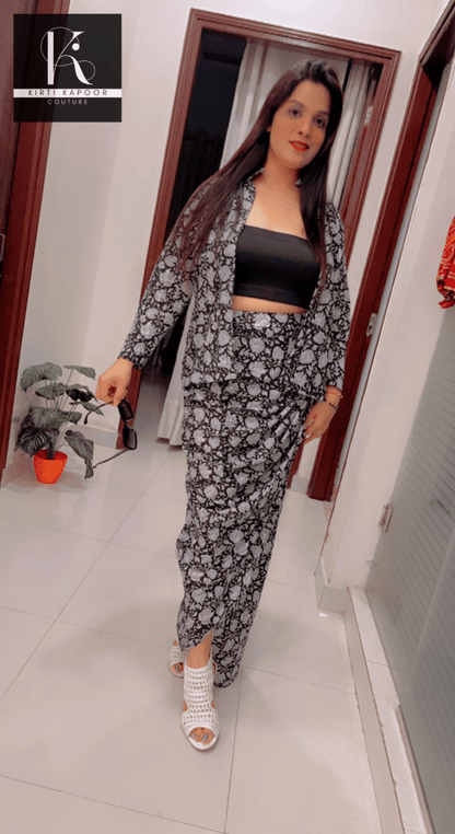 Cotton Drape Dress - Customisation Options Available - Kirti Kapoor Couture