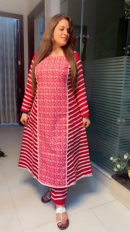 Cotton Printed Kurti Set - Kirti Kapoor Couture