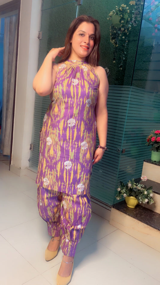 Cotton Salwar Suit - Kirti Kapoor Couture