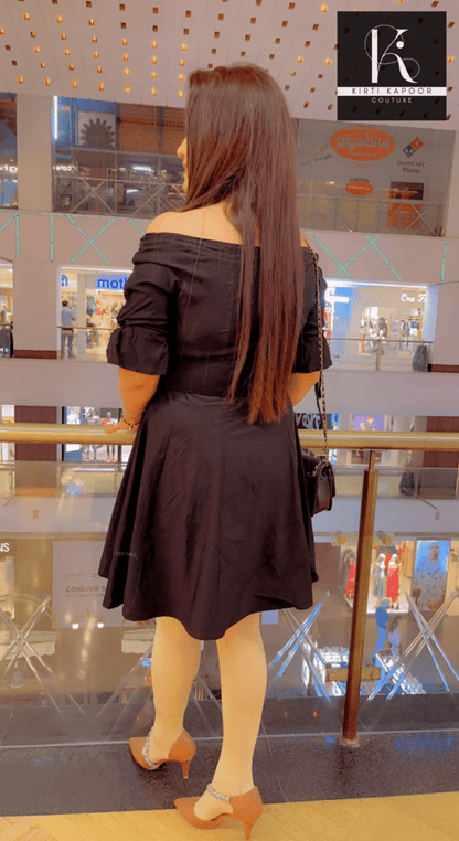 Custom - Made Black Dress by KIRTI KAPOOR - Kirti Kapoor Couture