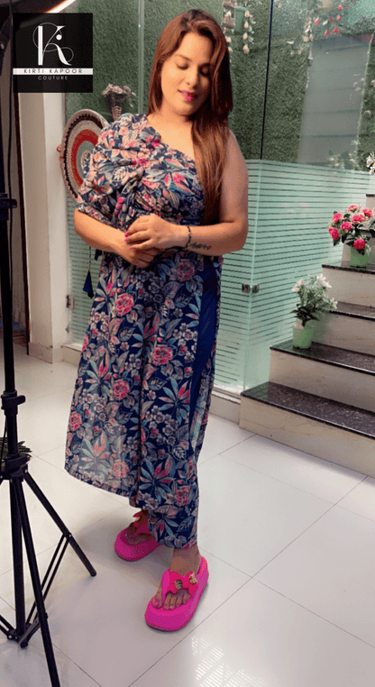 Designer Georgette Suit with Matching Dupatta - Kirti Kapoor Couture