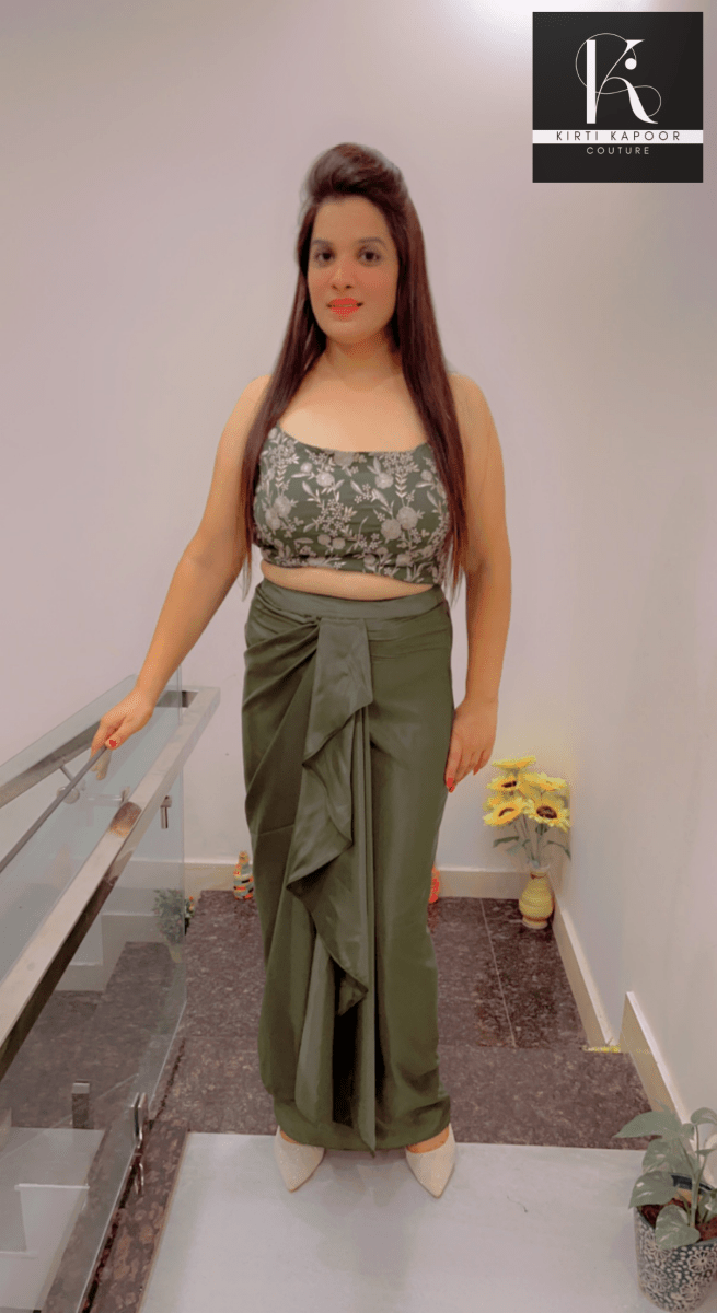Designer Three Piece Set For Wedding Parties - Kirti Kapoor Couture