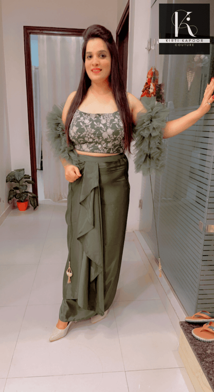 Designer Three Piece Set For Wedding Parties - Kirti Kapoor Couture