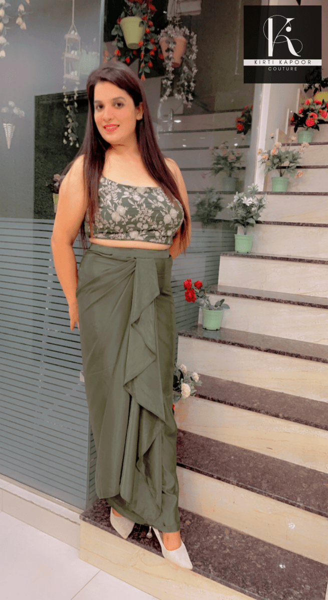 Designer Three Piece Set For Wedding Parties - Kirti Kapoor Couture
