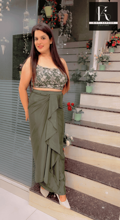 Designer Three Piece Set For Wedding Parties - Kirti Kapoor Couture