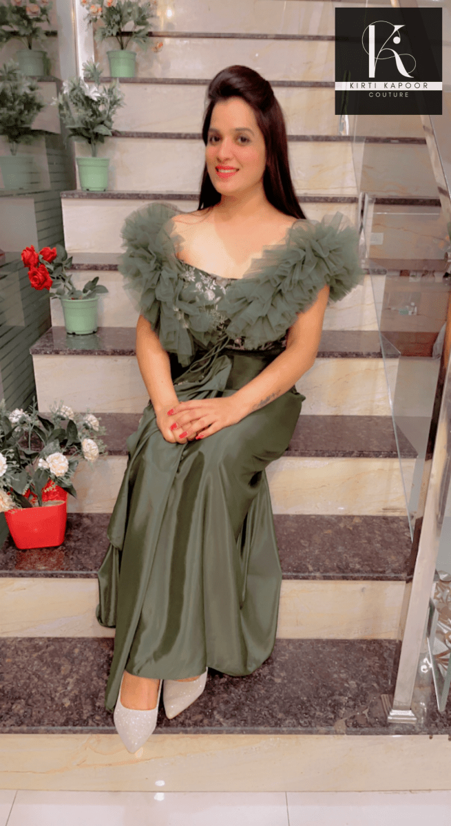 Designer Three Piece Set For Wedding Parties - Kirti Kapoor Couture