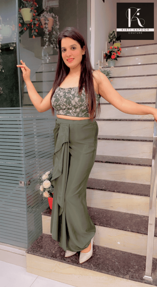 Designer Three Piece Set For Wedding Parties - Kirti Kapoor Couture