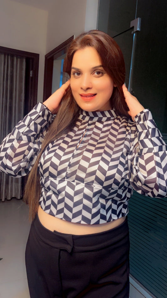 Designer Top and Trouser - Kirti Kapoor Couture