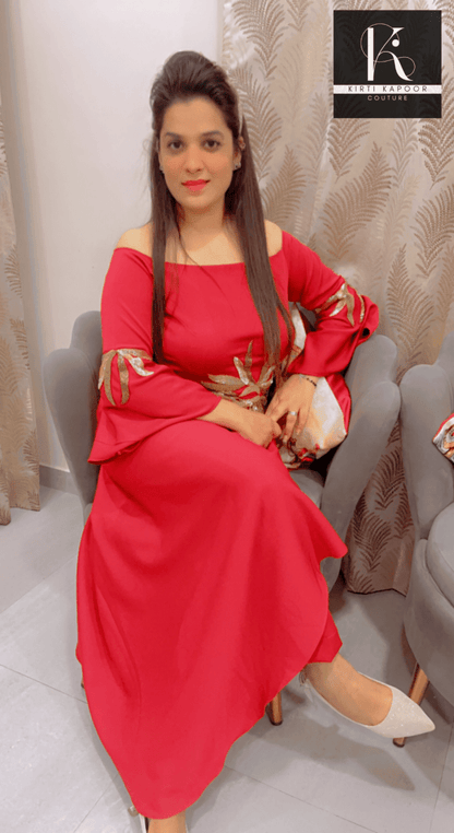 Embroidered Co - ord Set - Customisable Options Available - Kirti Kapoor Couture