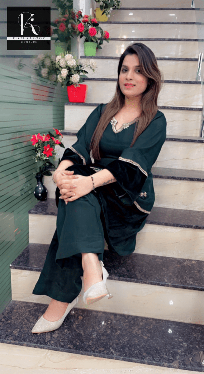 Embroidered Co - ord Set for Spring Season - Kirti Kapoor Couture