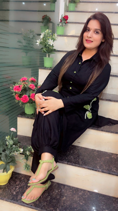 Embroidered Kurti Set - Kirti Kapoor Couture