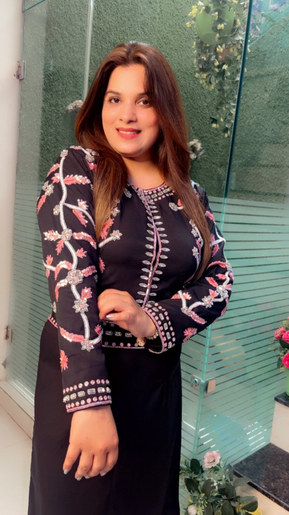 Embroidered Top & Skirt - Kirti Kapoor Couture