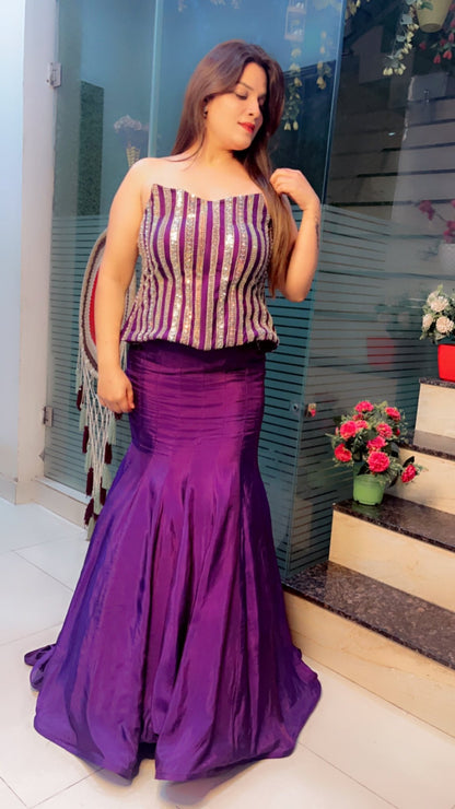 Fish Cut Dress - Kirti Kapoor Couture