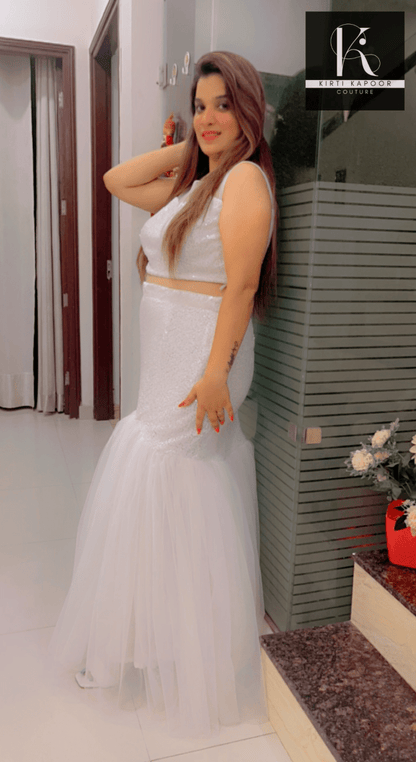 Fish - Cut Party Dress by Kirti Kapoor Couture - Kirti Kapoor Couture