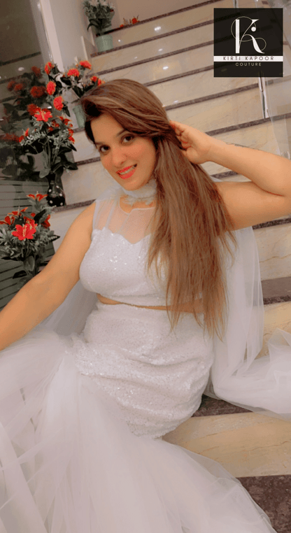 Fish - Cut Party Dress by Kirti Kapoor Couture - Kirti Kapoor Couture