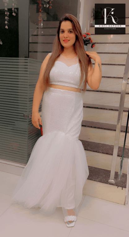 Fish - Cut Party Dress by Kirti Kapoor Couture - Kirti Kapoor Couture
