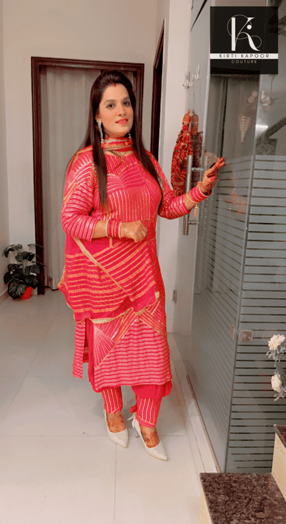 Fox Georgette Designer Suit - Kirti Kapoor Couture