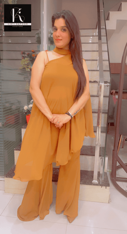 Georgette Matte Designer Co - ord Set - Kirti Kapoor Couture