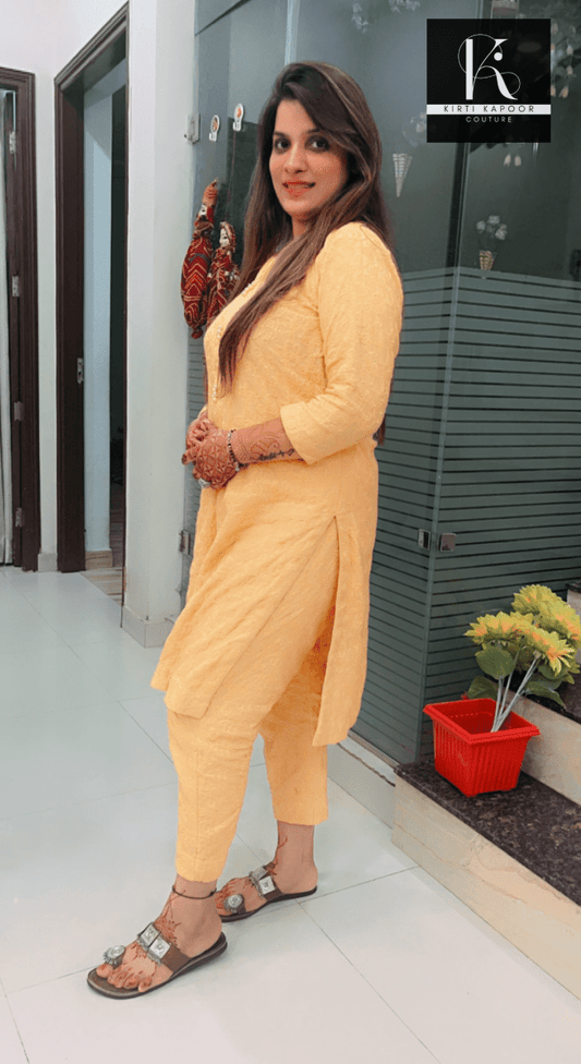 Lakhnavi Co - ord Set - Kirti Kapoor Couture